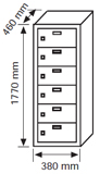 Taquilla multipuerta